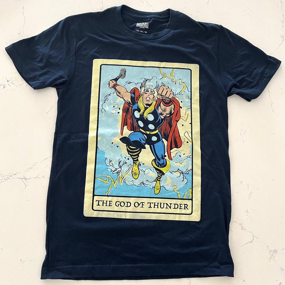 Thor “The God of Thunder” Marvel T-shirt (XS) - Picture 1 of 1